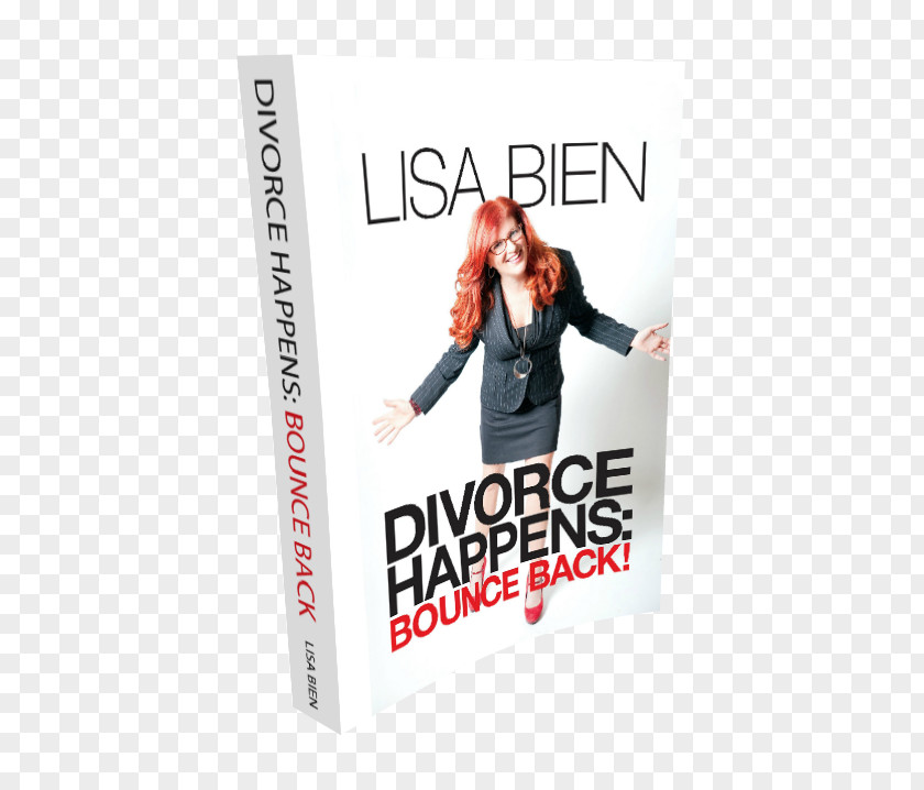 Divorced Life Happens: Bounce Back! Book Paperback Advertising PNG