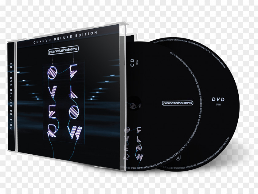 Dvd Overflow (Live) [Deluxe Edition] Planetshakers Album Compact Disc DVD PNG