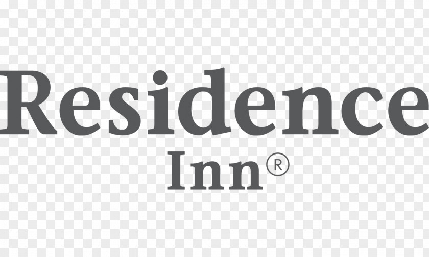 Hotel Reception Logo Residence Inn By Marriott Brand Product Design Black PNG