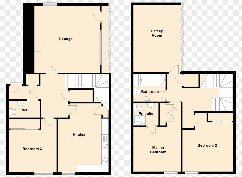 Line Floor Plan PNG