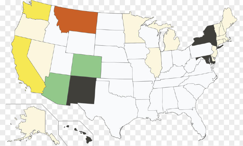 Map Racial Segregation In The United States PNG