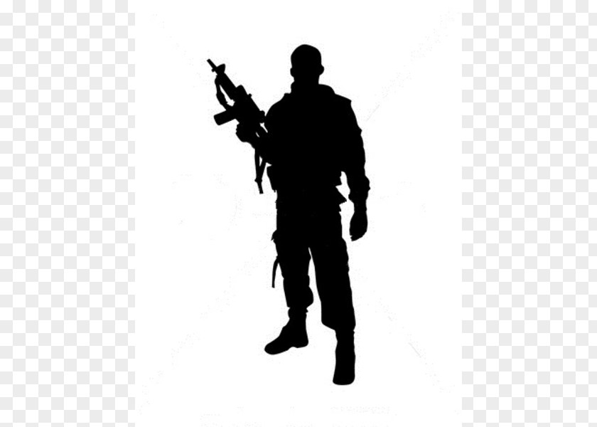 Soldier Silhouette Military Clip Art PNG