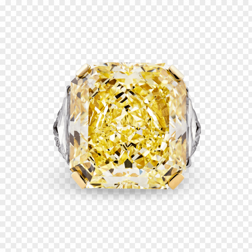 Yellow Diamond Flyer Color Gemological Institute Of America Engagement Ring PNG