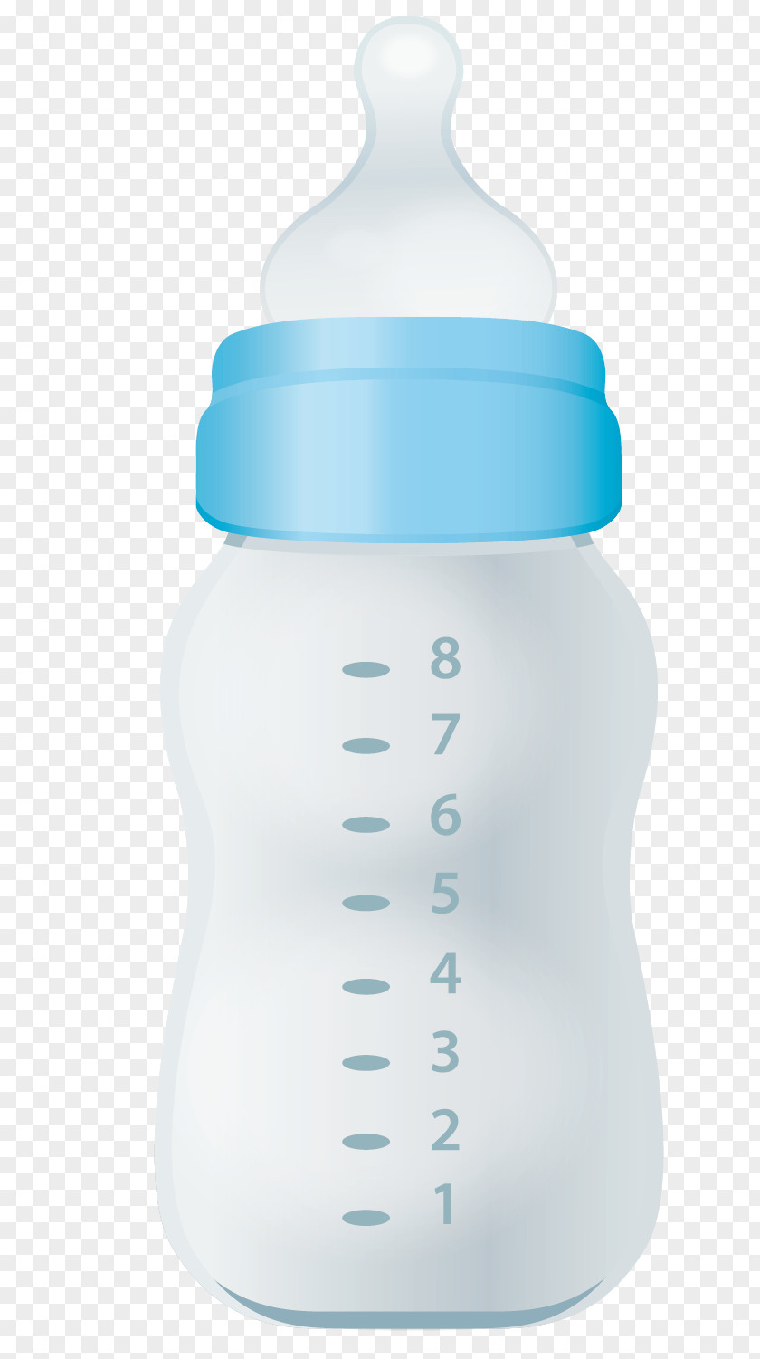 Bottle Vector Material Baby Bottles Milk Plastic PNG