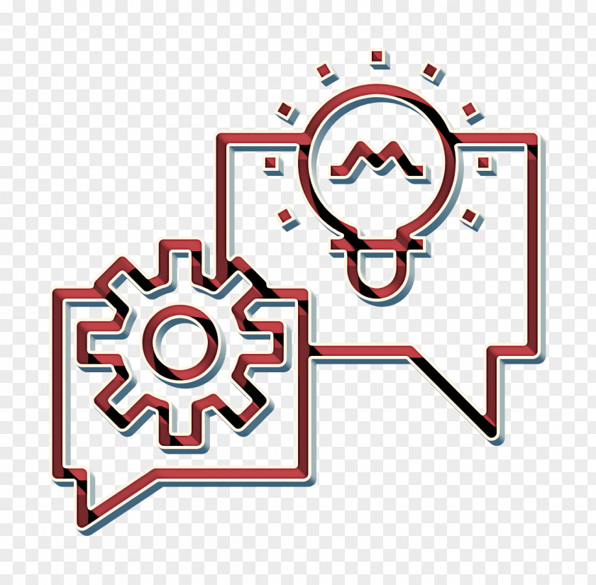 Conversation Icon Startup Lightbulb PNG