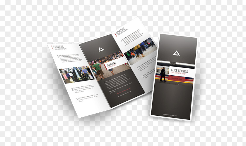 Design Mockup Brochure Flyer Graphic PNG