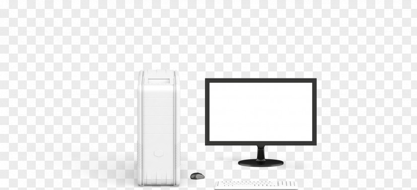 Desktop PC White Pattern PNG