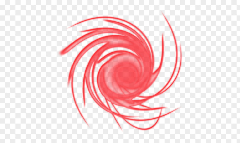 Glowing Spiral Eye Clip Art Light Image Red PNG