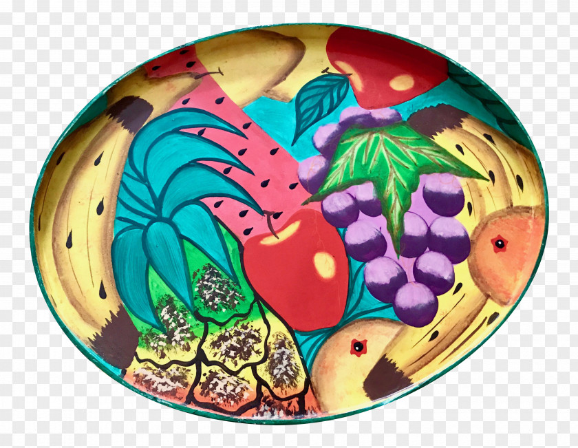 Hand-painted Fruit Chairish Furniture Tray Art PNG