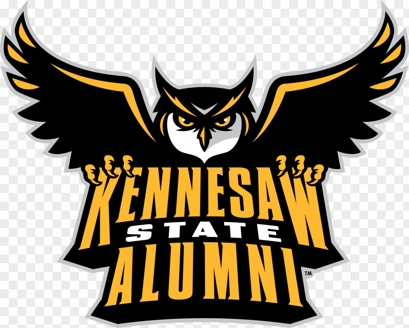 Owl Kennesaw Extra Large Magnet Official State Owls Logo Alumni Decal NCAA University Perfect Cut Color Decal, 8