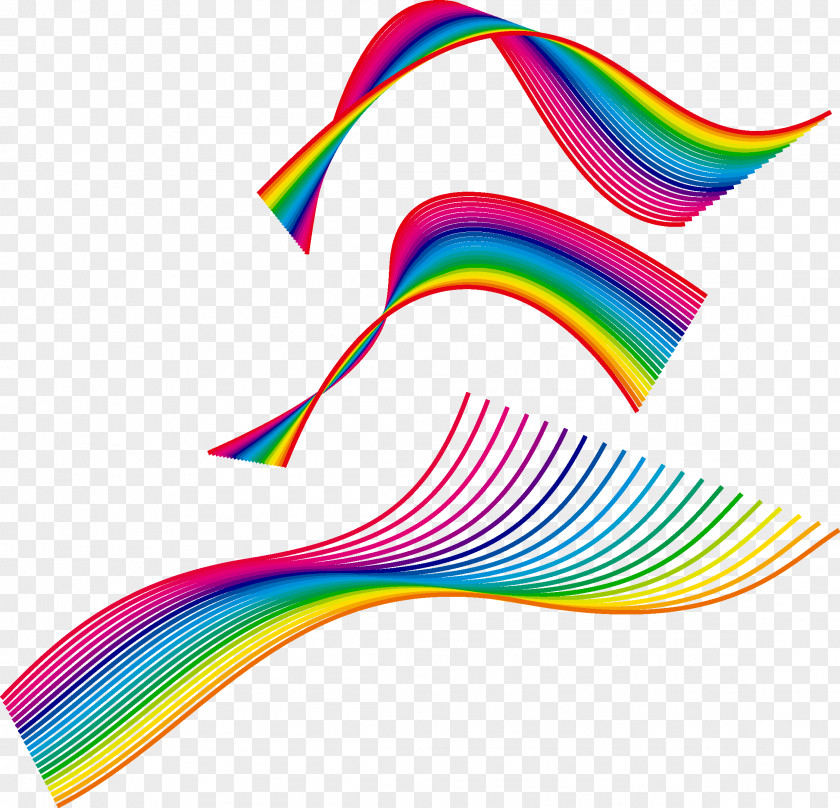 Colorful Lines Download PNG
