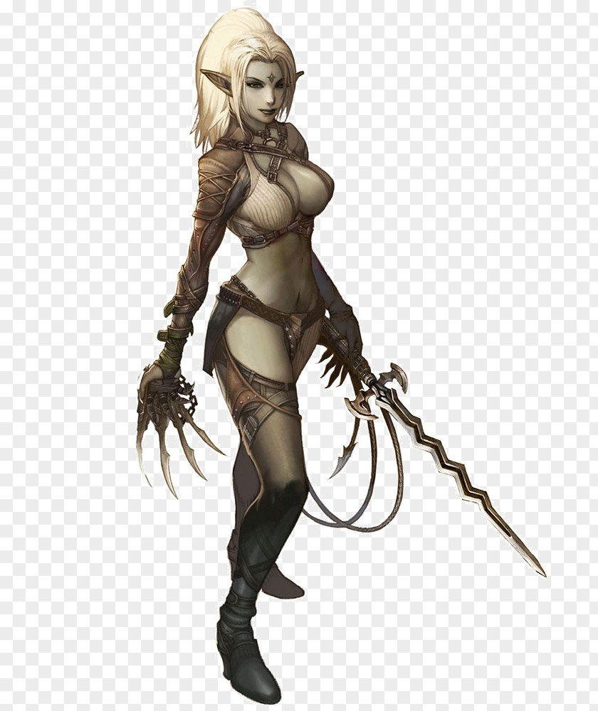 Elf Lineage II Dark Elves In Fiction Female Fantasy PNG