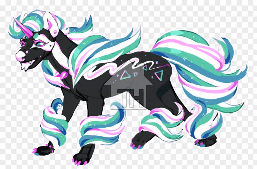 Horse Unicorn Font PNG