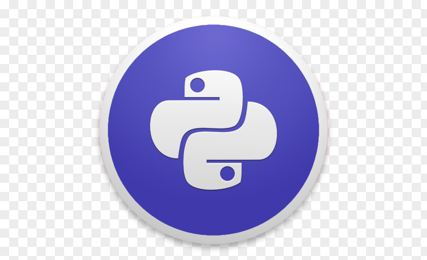 Python Electric Blue Purple Symbol PNG