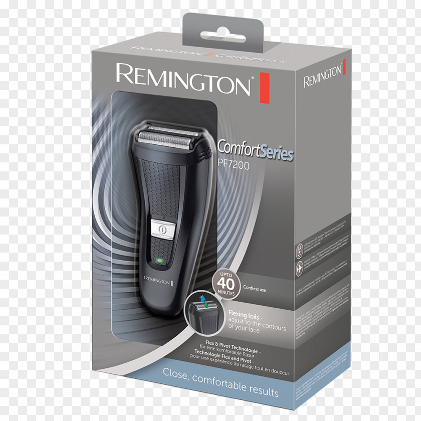 Shaving Remington Comfort Series PF7200 F2 Foil Shaver Electric Razors & Hair Trimmers PR1330 TF70 PNG