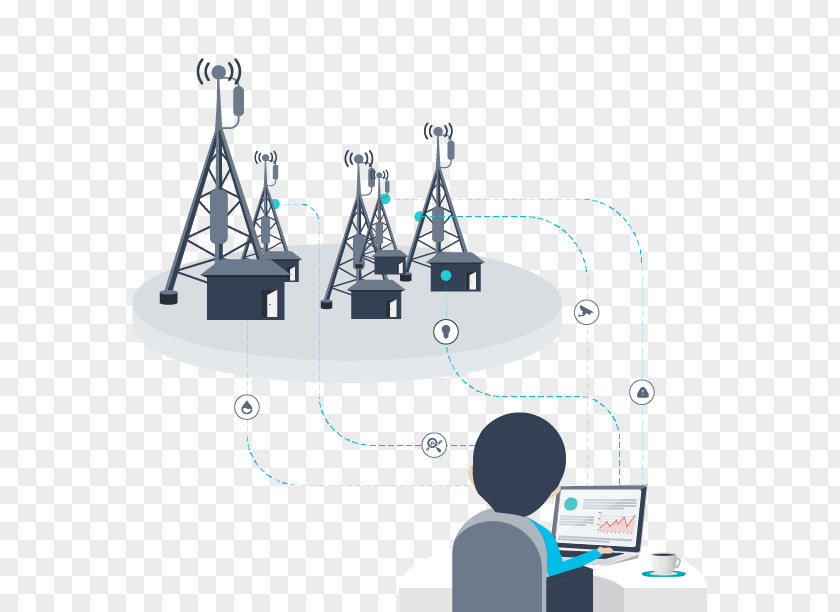 Technology Cell Site Telecommunications Tower Base Transceiver Station PNG