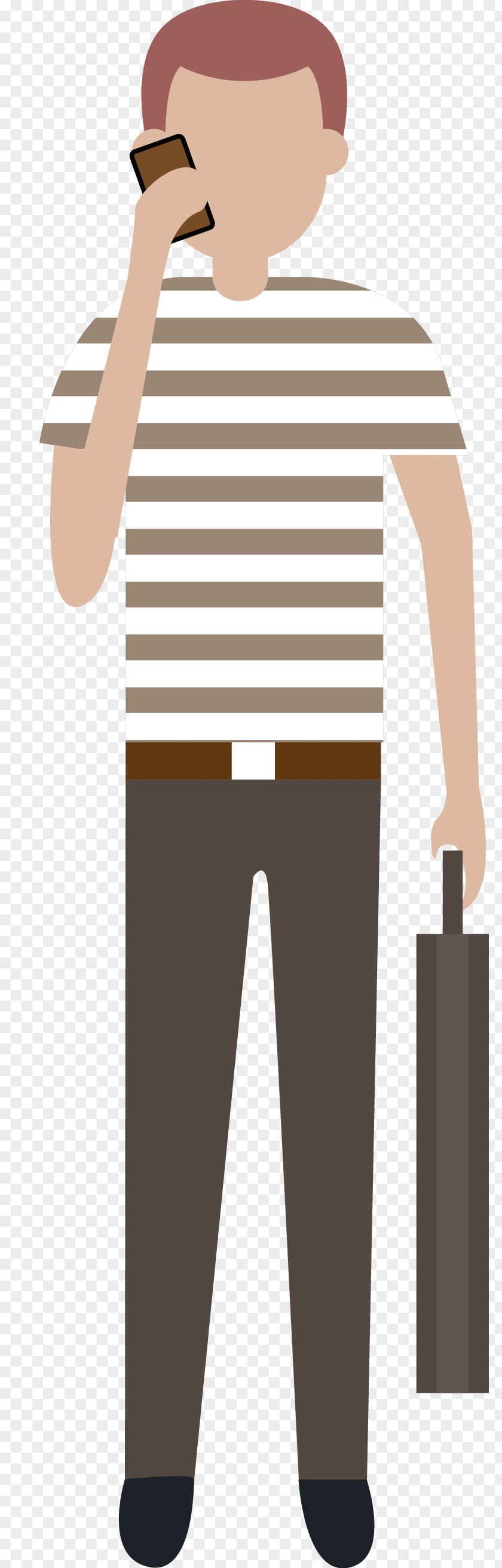 The Man On Phone Clip Art PNG