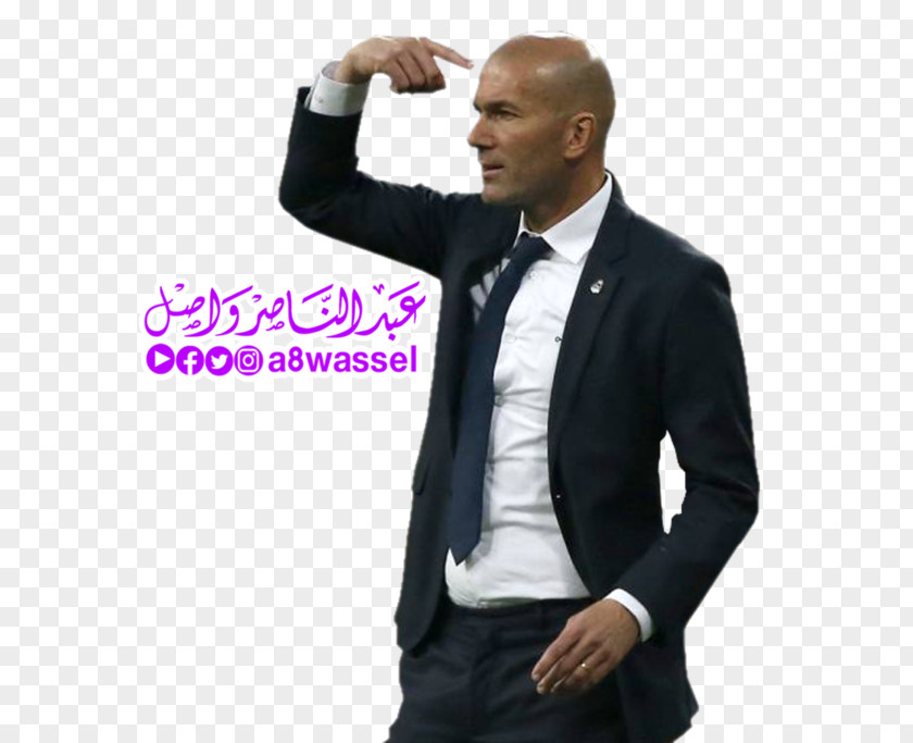 Zinedine Zidane Real Madrid C.F. UEFA Champions League Coach PNG