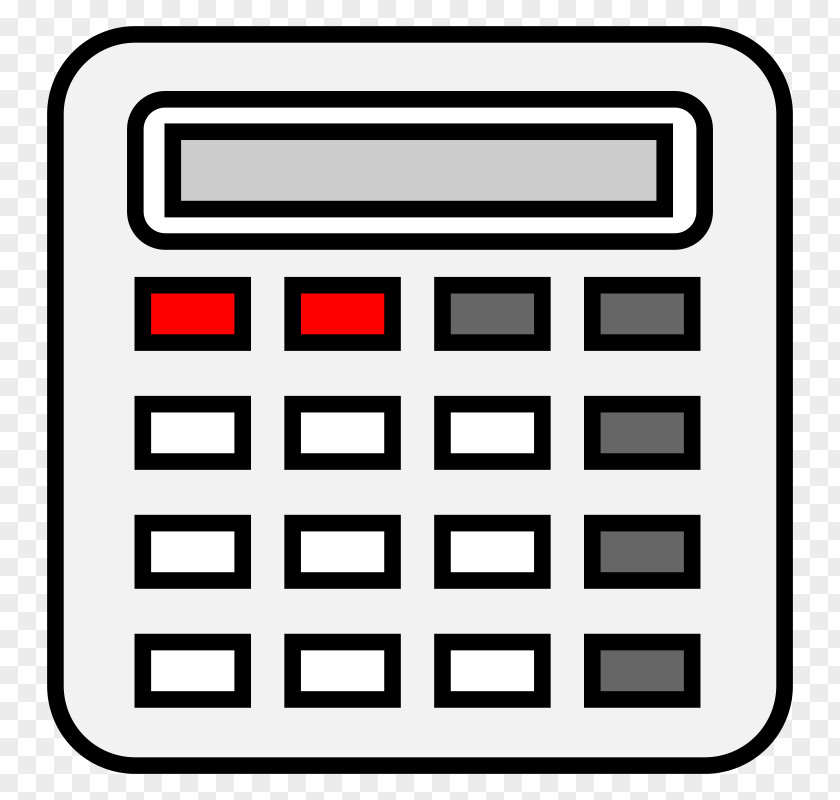 Calculator Scientific Clip Art PNG