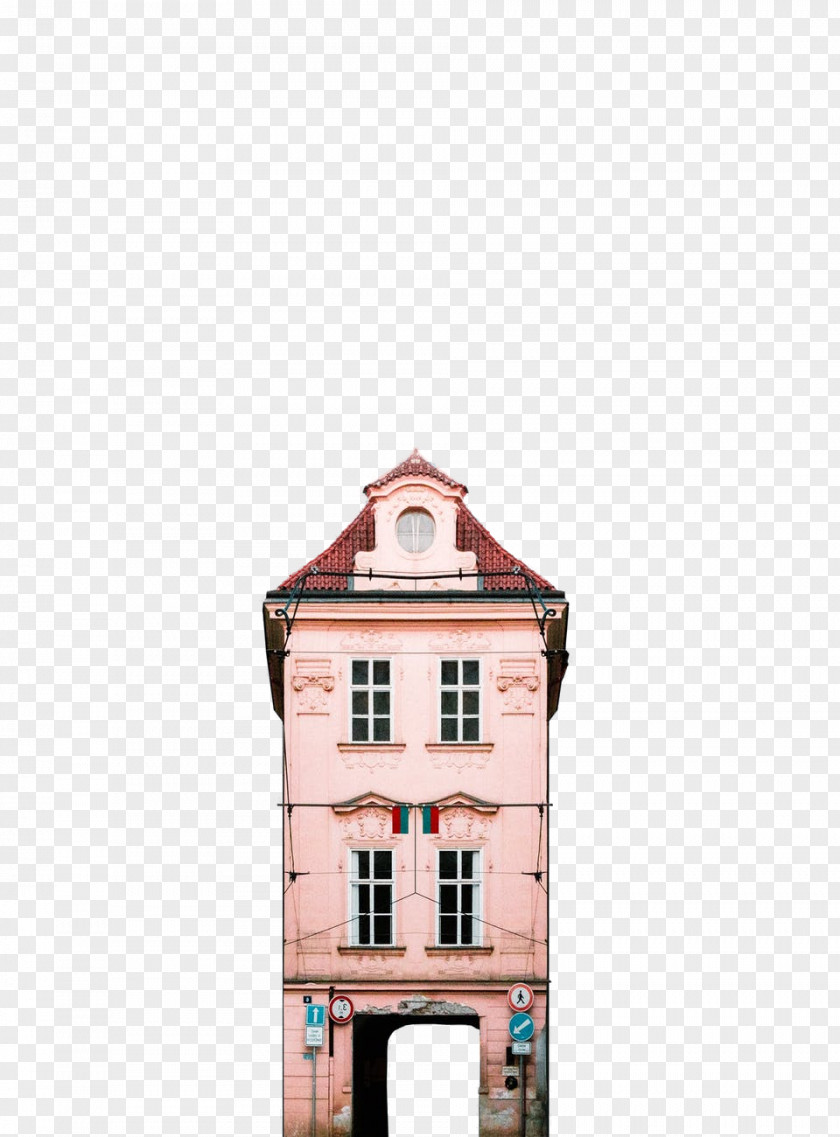 Classical Architecture Estate Building Facade Tower Arch PNG