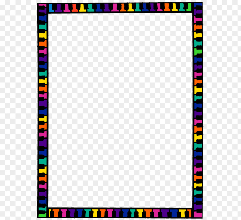 Colorful Borders Color Drawing Free Content Clip Art PNG