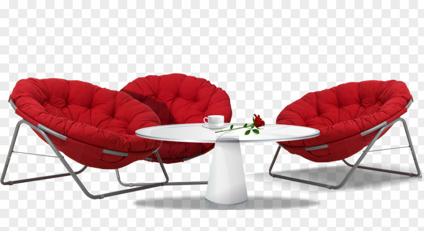 Free Coffee Table To Pull The Red Seat Material Chair Couch PNG