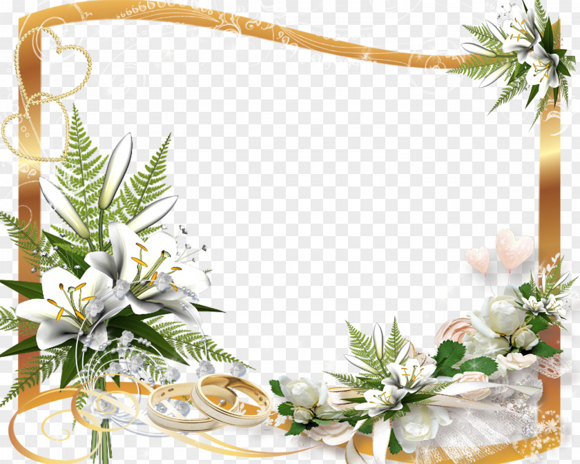 Garland Frame Picture Frames Wedding Clip Art PNG