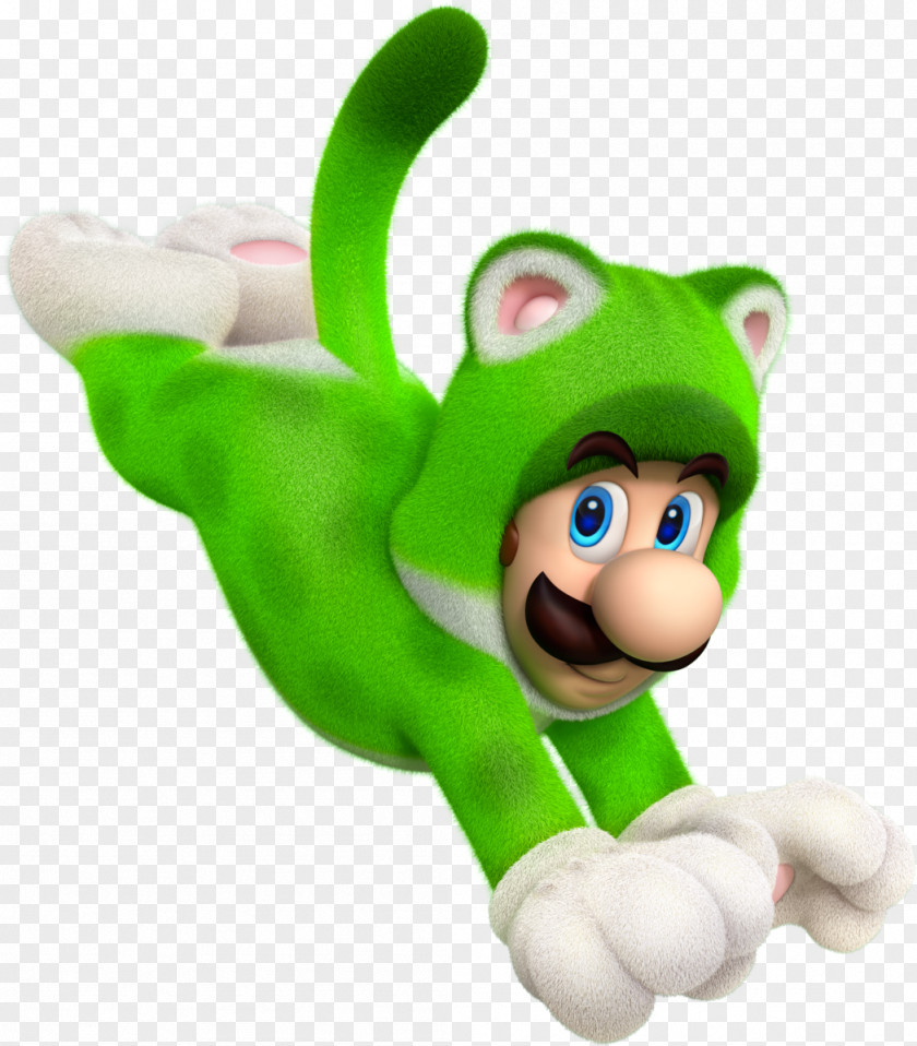 Luigi Super Mario 3D World Bros. Land Syobon Action PNG