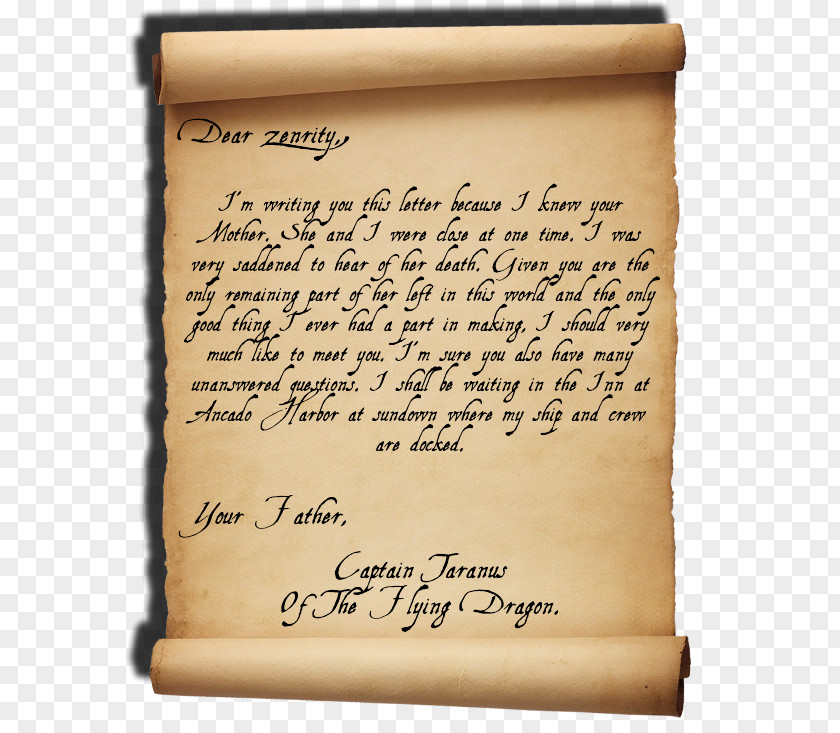 Sekhmet Paper Scroll Handwriting PNG