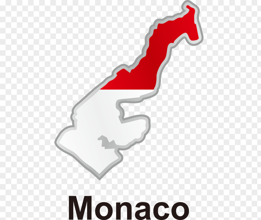 Vector Map Irregularities Monaco Euclidean Sticker Clip Art PNG