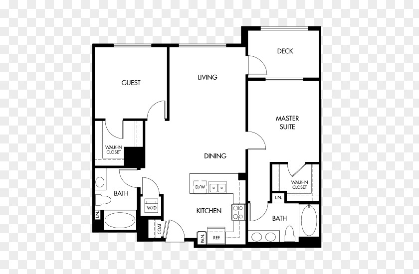 Apartment 888 San Mateo Floor Plan Lease Bed PNG