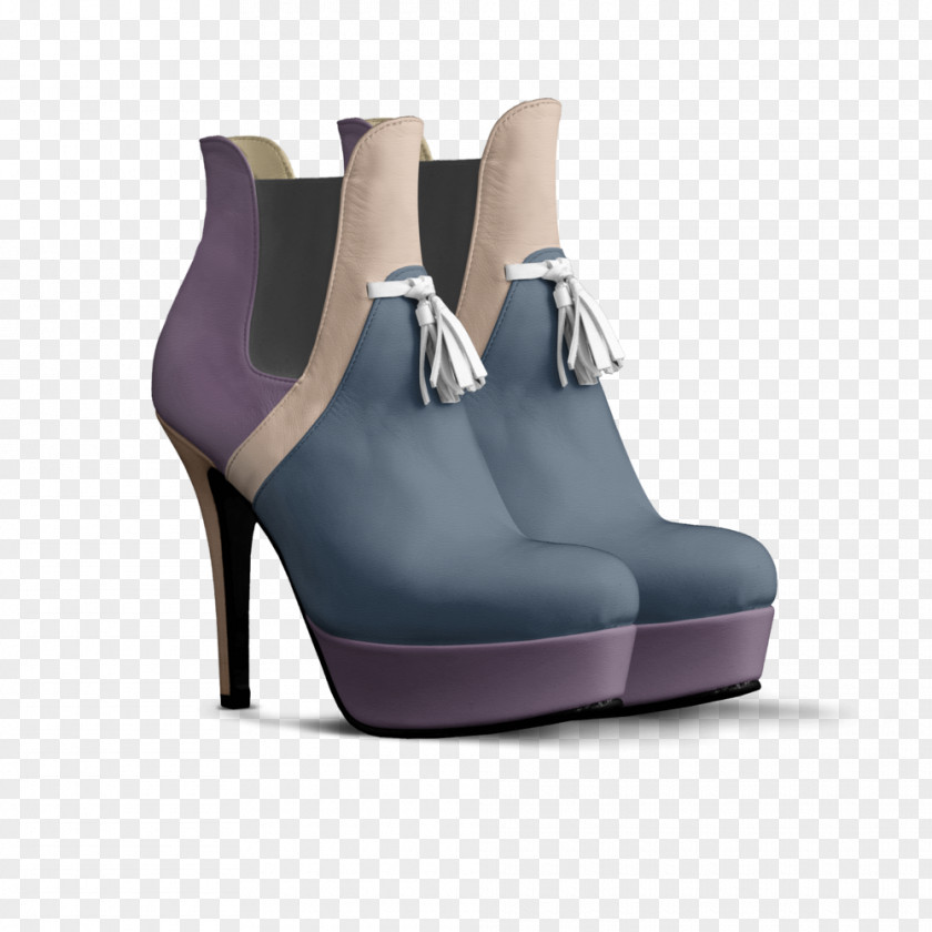 Boot High-heeled Shoe Suede PNG