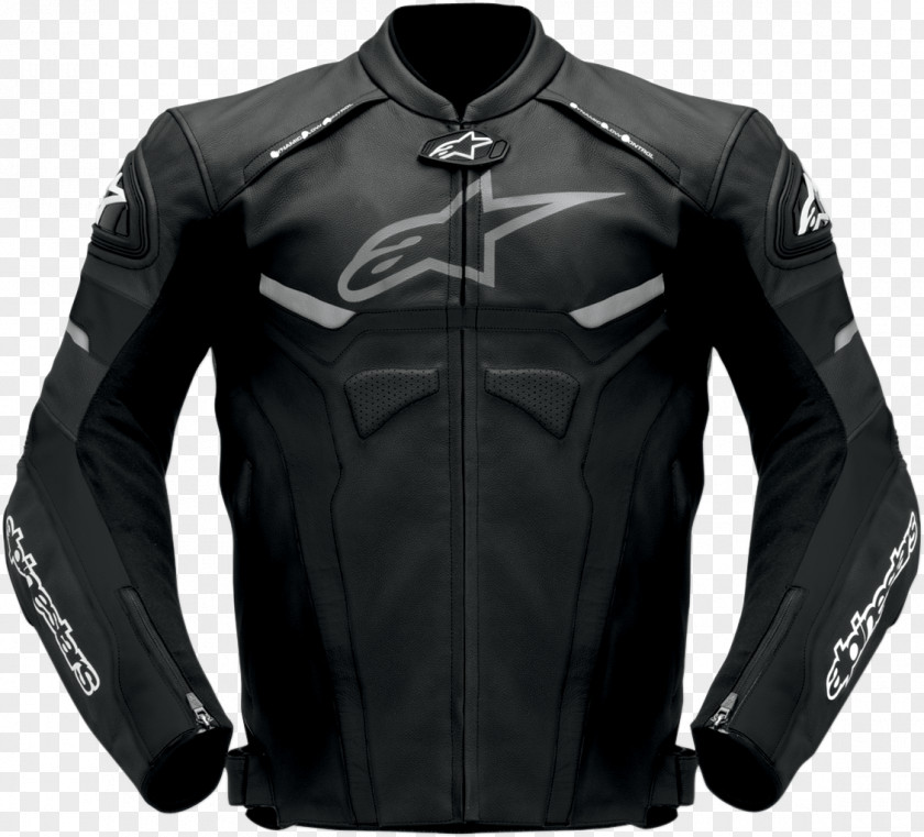 Jacket Leather Alpinestars Motorcycle PNG