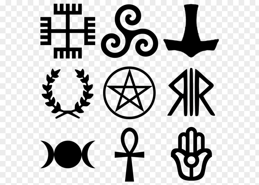 Pagani Modern Paganism Wicca Religion Symbol PNG