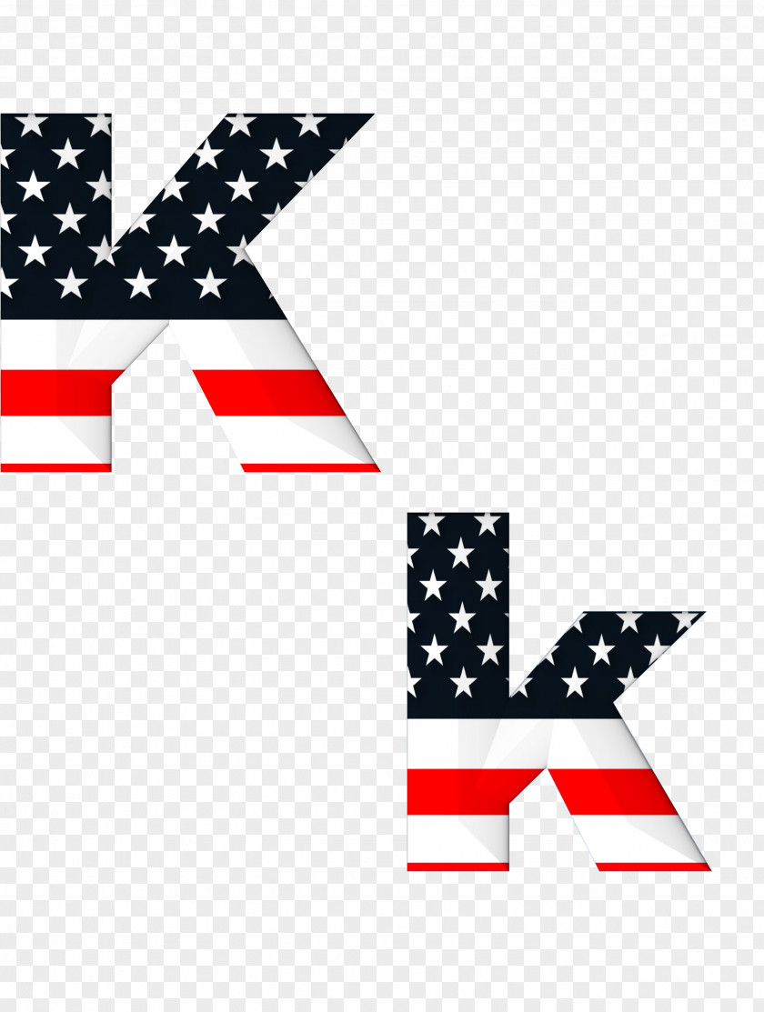 Abc Flag Of The United States Letter Alphabet Font PNG