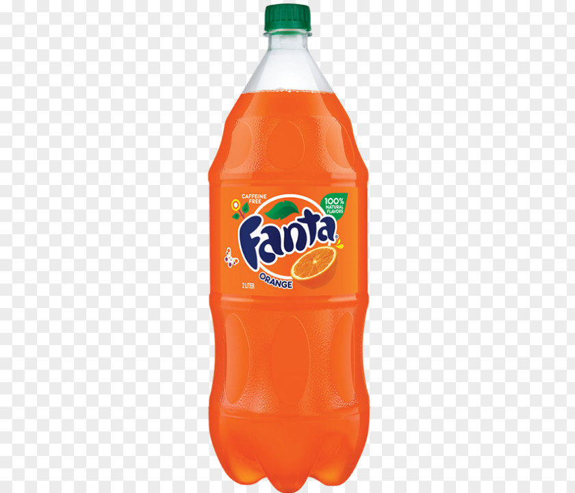 Fanta Fizzy Drinks Coca-Cola Orange Soft Drink PNG