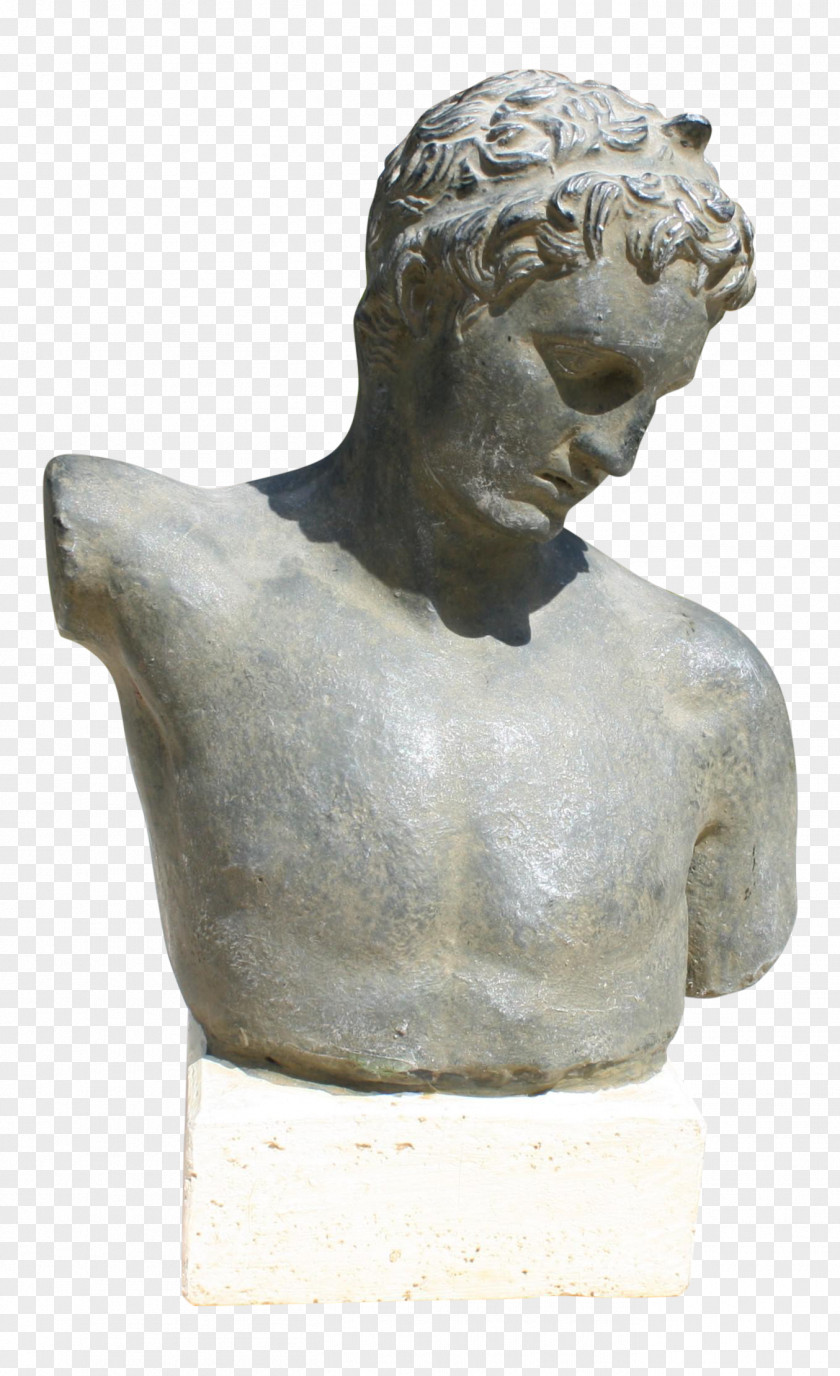 Greek Statue Bust Classical Greece Ancient Sculpture Ny Carlsberg Glyptotek PNG