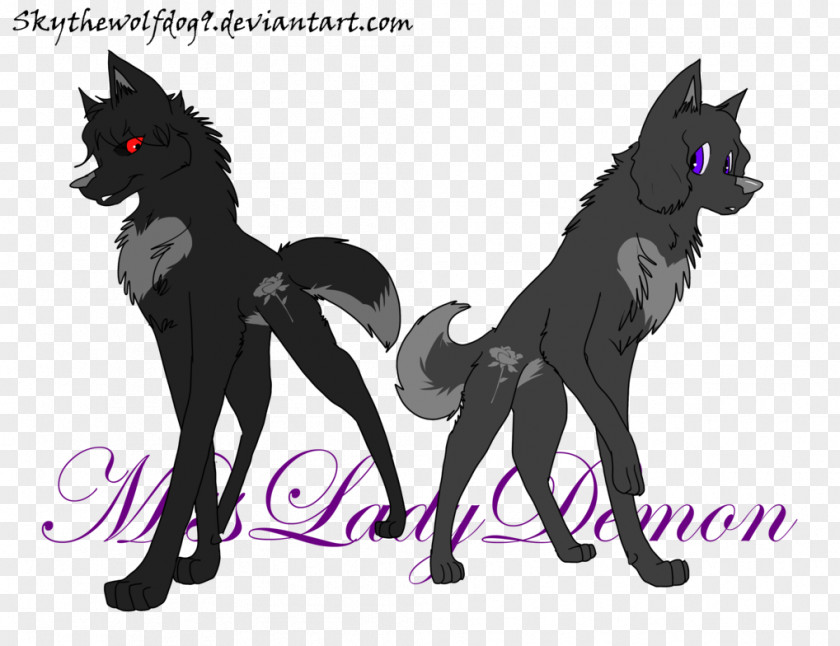 Lady Demon Cat Dog Werewolf Horse Mammal PNG