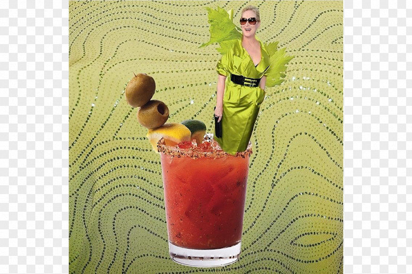 Meryl Streep Cocktail Garnish Bloody Mary Sea Breeze Mai Tai Martini PNG