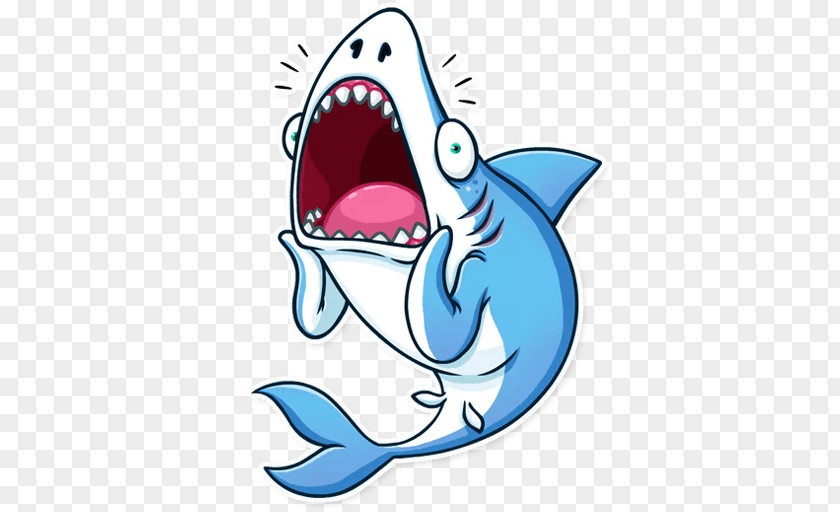 Shark Marine Mammal Character Clip Art PNG