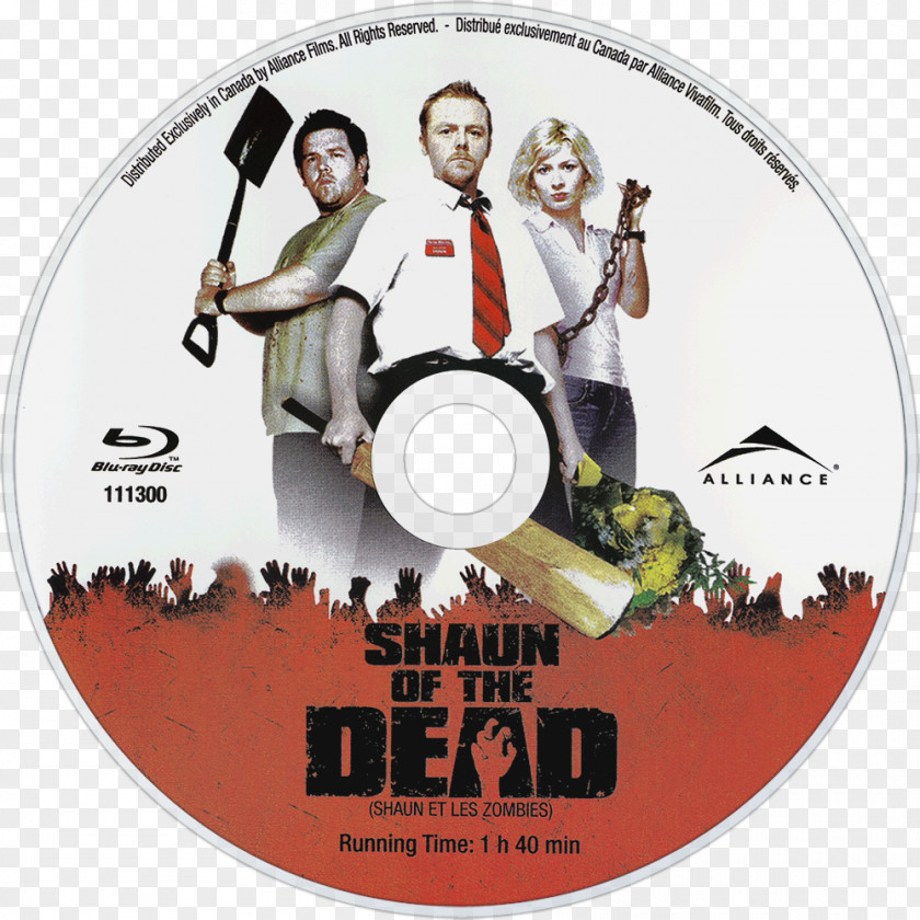 Shaun Of The Dead Blu-ray Disc DVD Compact 0 Film PNG