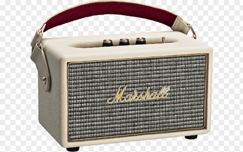 Bluetooth Wireless Speaker Marshall Kilburn Loudspeaker Stereophonic Sound PNG