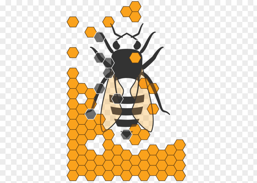 Crep Honey Bee Cartoon Line Clip Art PNG