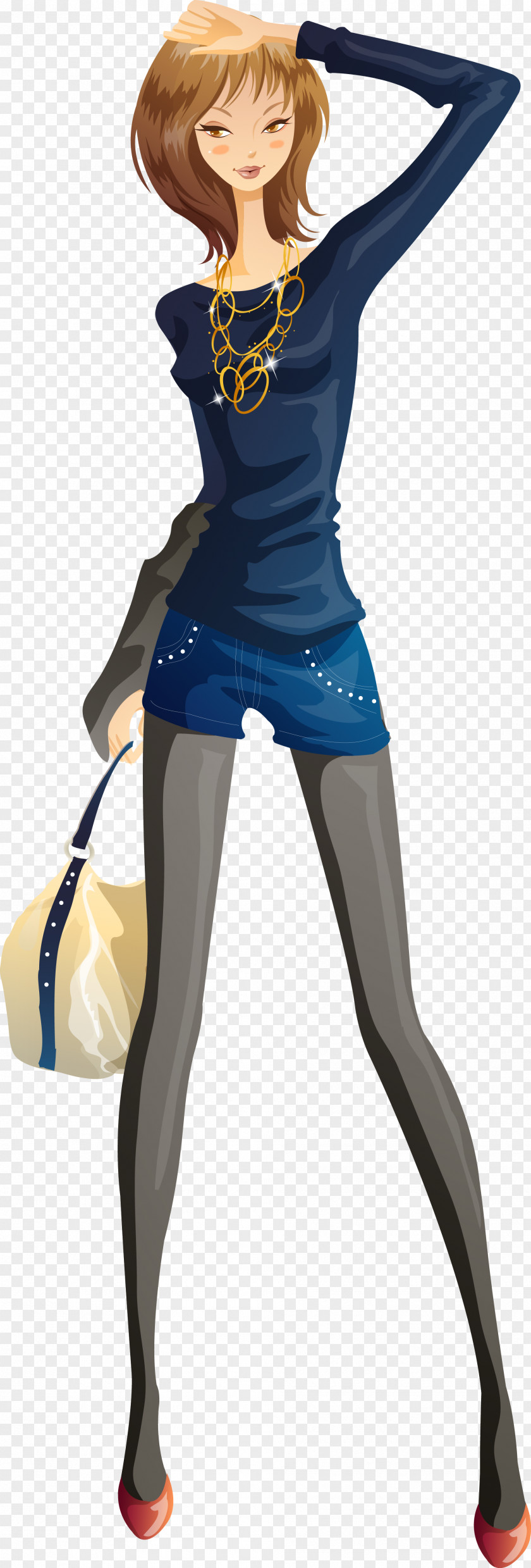 Girls Fashion Woman Female Clip Art PNG