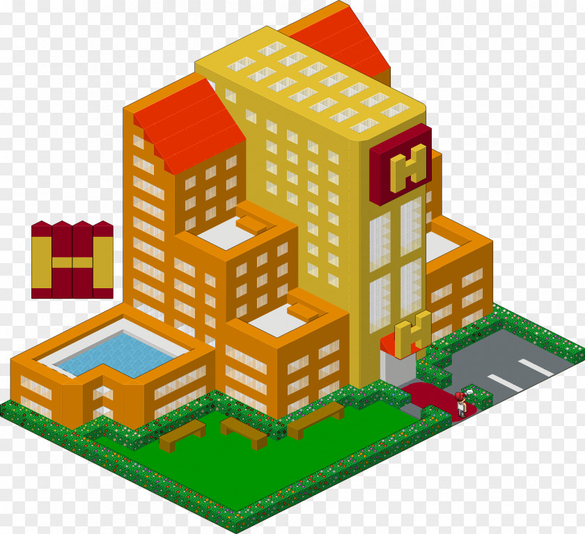 Hotel Habbo Sulake Game Apartment Room PNG