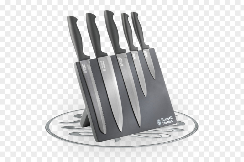 Stainless Steel Knife Block Chef's Kitchen Knives Messenblok PNG