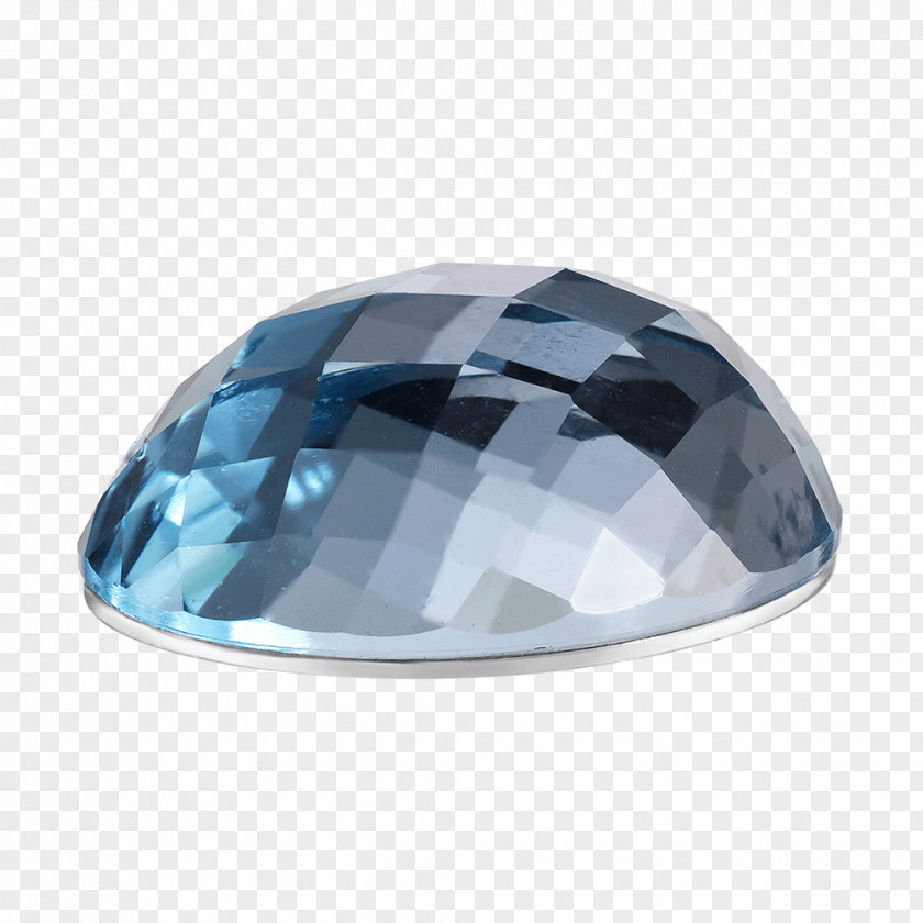 Agate Stone Sapphire Silver PNG