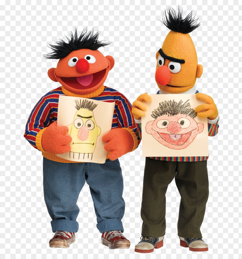 Bert & Ernie Enrique Elmo The Muppets PNG