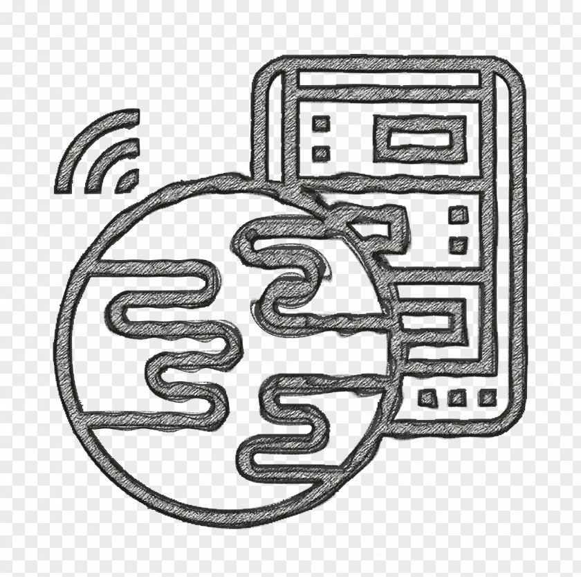 Data Management Icon Internet Network PNG