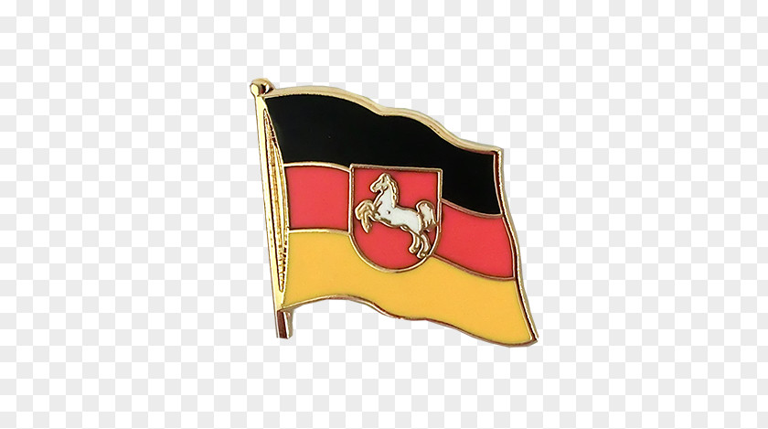 Flag Of Lower Saxony Lapel Pin Fahne Germany PNG